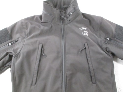 Nine Line Jacket Mens Extra Large Black Soft Shell Tactical Rothco Fleece Lined - Picture 3 of 17