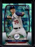 2023 Bowman Chrome Sapphire Bobby Miller RC Refractor Aqua Rookie #/99 Dodgers