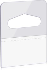 Prudiut 400 Pcs Hang Tags Slot Hole Hang Tabs Self-Adhesive Hanging Tabs Heavy D