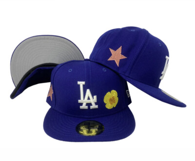 帽子 New Era 59FIFTY LA RHINESTONE 7 3/8 New Era Los Angeles Dodgers Crystal Icons Rhinestone 59FIFTY