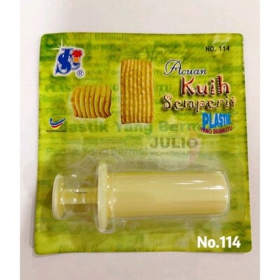 Pineapple Jam Tart Nastar Semperit Plunger Presser Cookies Tool Mold Nozzle 1Pcs