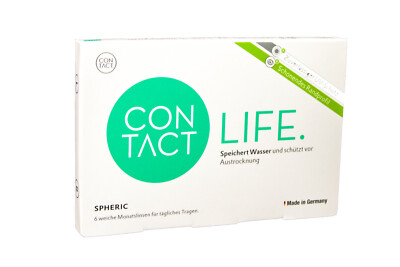 CONTACT Life Kontaktlinsen 6er Box Monatslinsen Weich