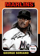 2024 Topps Heritage - George Soriano #133 Marlins