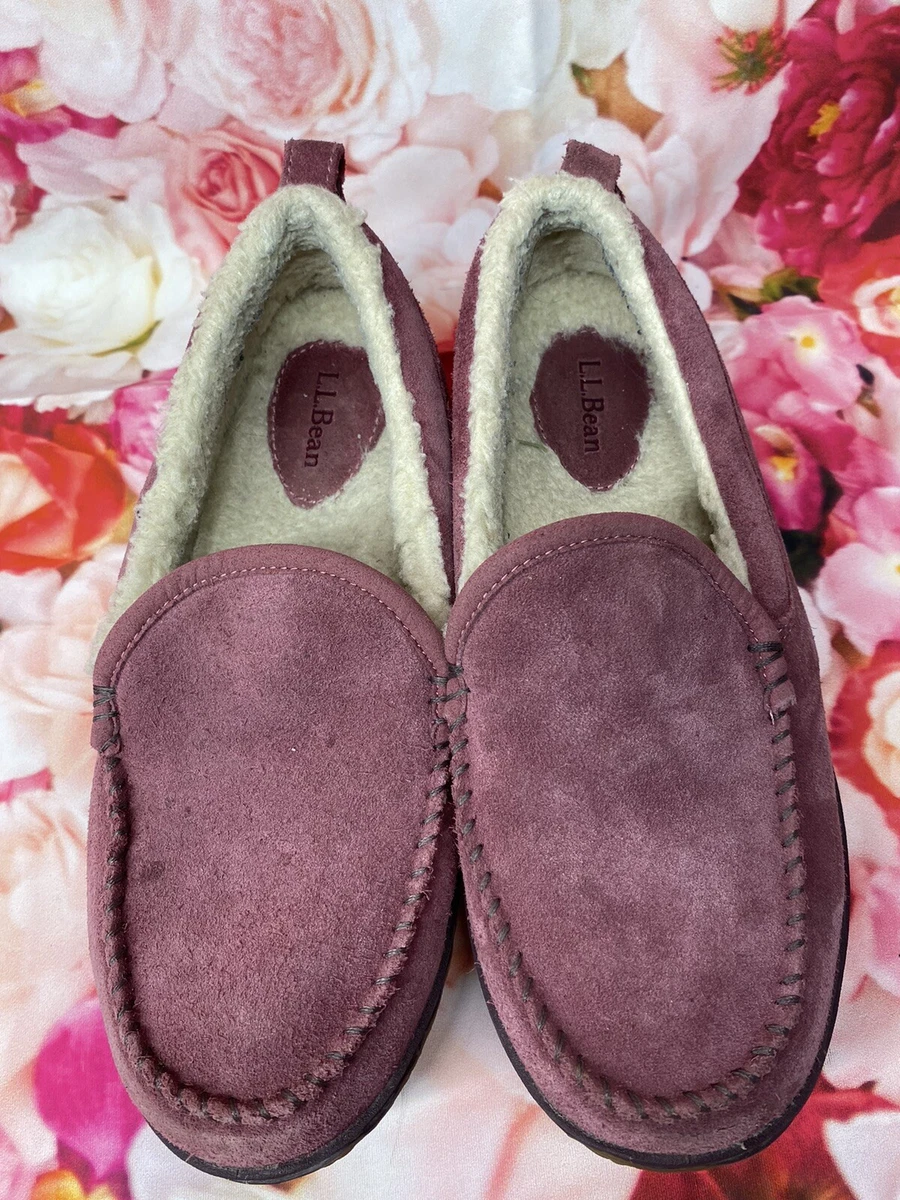 Ll bean online pink slippers