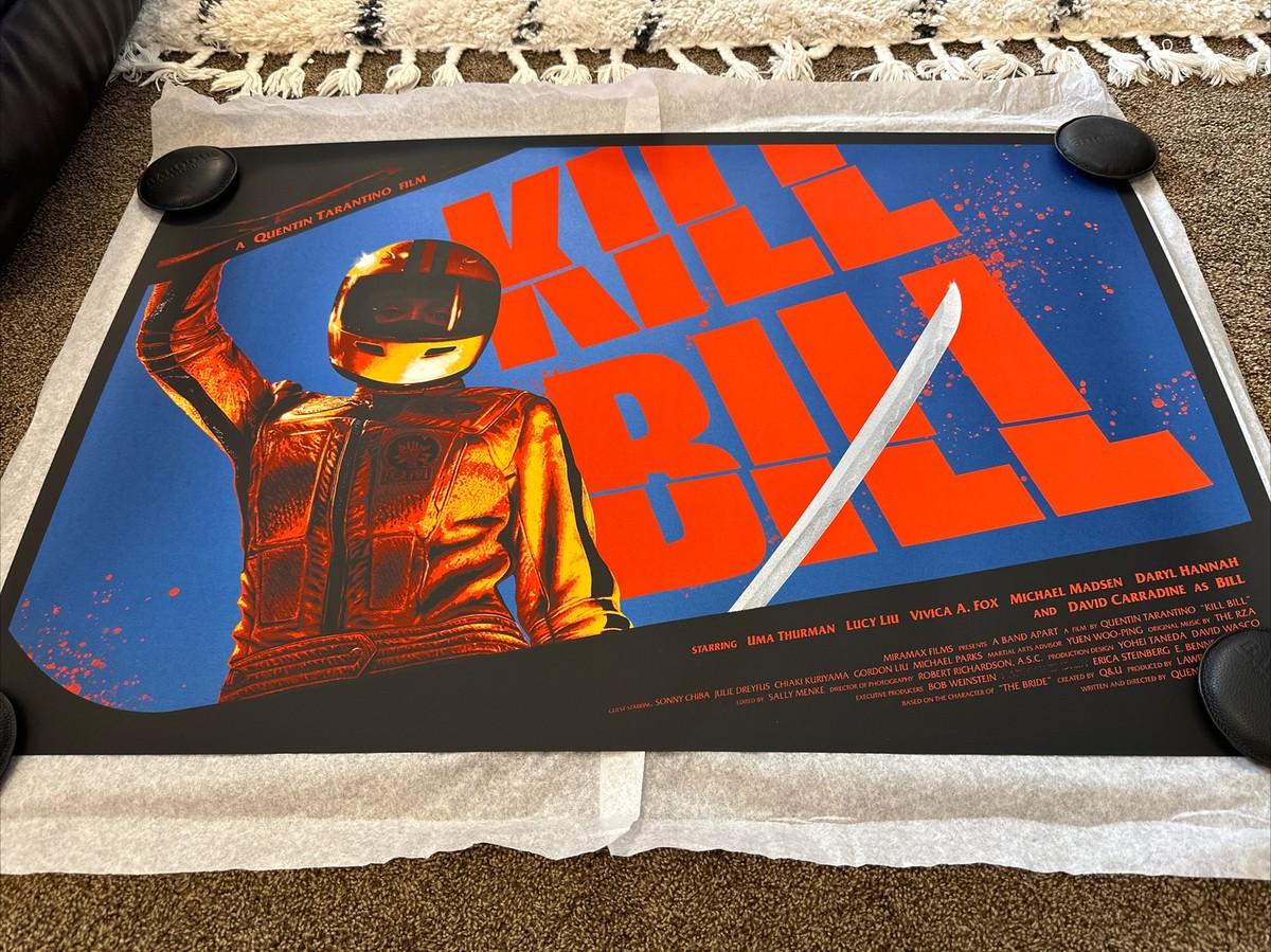 KILL BILL 映画ポスター DEATH NYC 限定エディション 2025年最新】kill bill ポスターの人気アイテム - メルカリ
