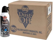 Dust-Off Disposable Compressed Gas Duster, 10 oz Cans, 12 Pack