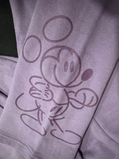 Disney Mickey Mouse Genuine Mousewear Sweatpants Joggers Purple ADULT SIZE M NWT