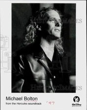 1997 Press Photo Singer Michael Bolton - srp33715