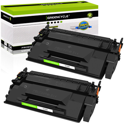 2PK For HP LaserJet M402dw MFP M426fdn High Yield CF226X 26X BLK Toner Cartridge