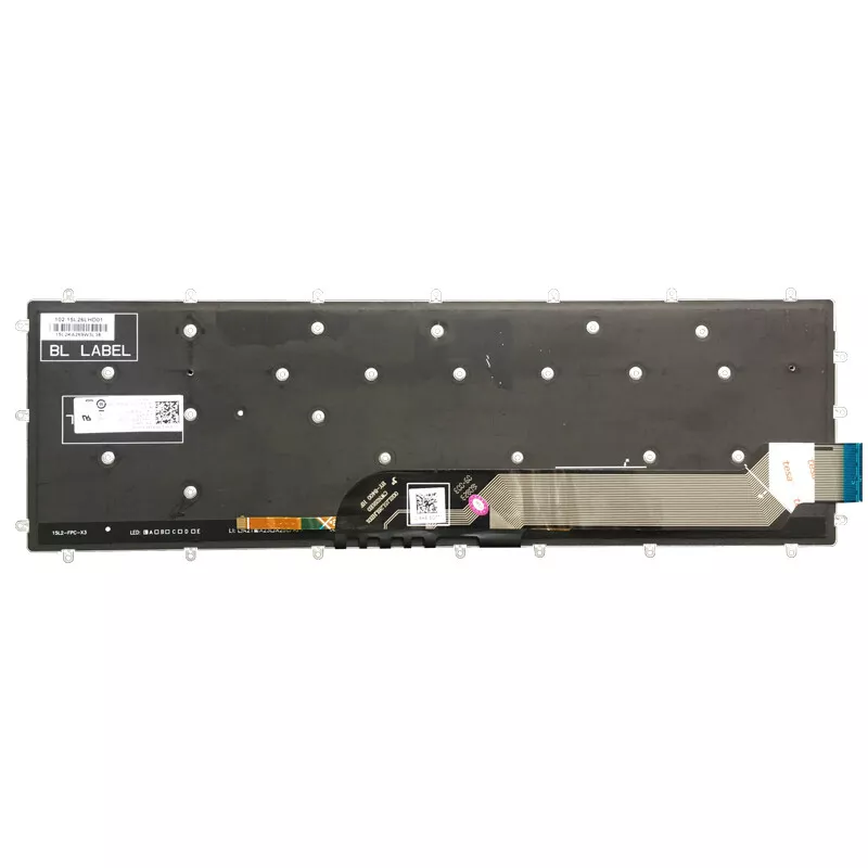 Keyboard for Dell P66F P66F001 P72F P72F002 P75F P75F001 P75F002 P75F003 P75F006 - image 3 of 3