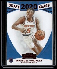 2020-21 Panini Contenders #10 Immanuel Quickley 2020 Draft Class Contenders Red