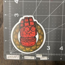 Hellboy Adult Humor Sticker For Skateboard Phone Guitar Ect Mat119