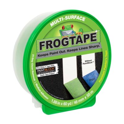 FROGTAPE Multi-Surface Painter's Tape with PAINTBLOCK Medium Adhesion 1.88'' W...