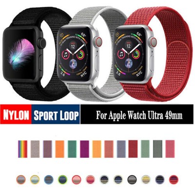 Watch Band Band Strap for Apple Watch Ultra2 9 8 7 6 SE Bracelet Nylon 38-49mm