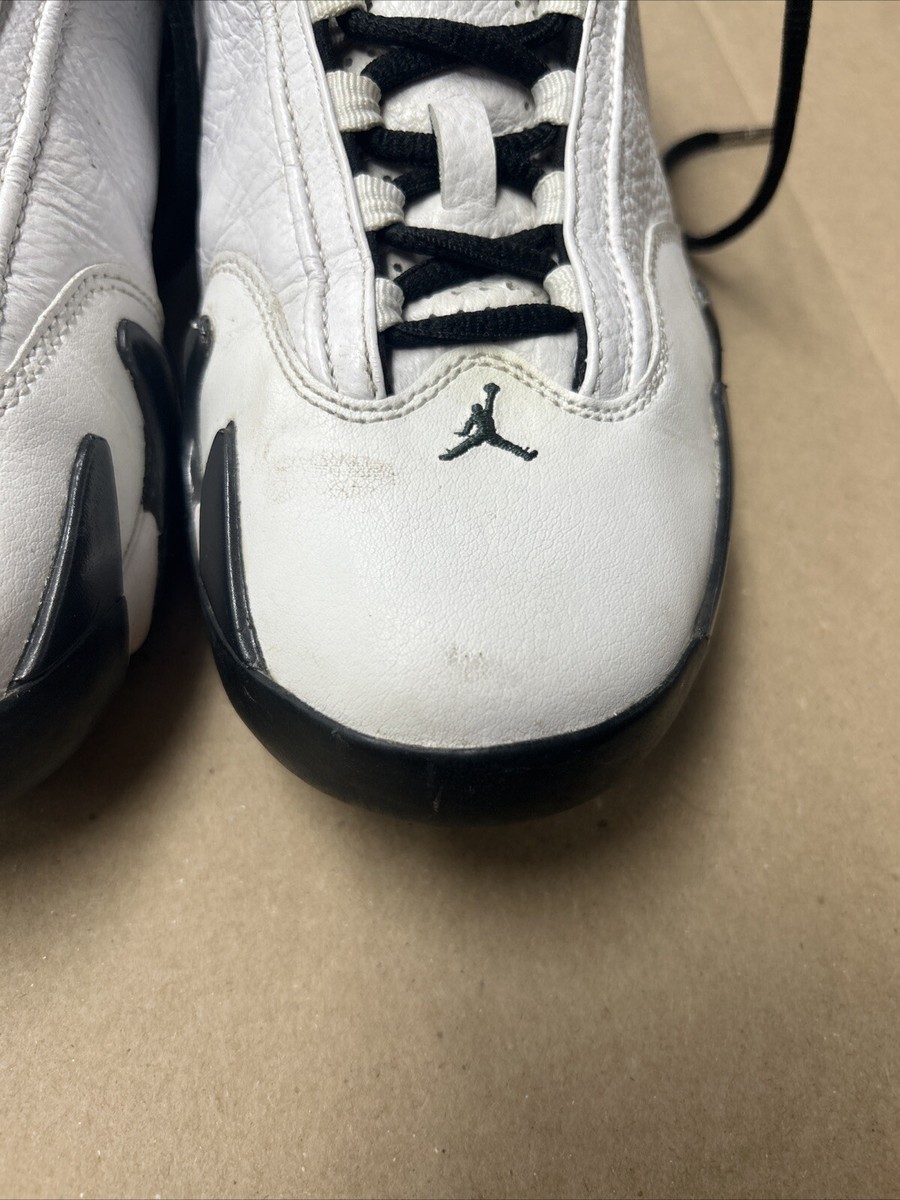 Nike Size 8.5 - Air Jordan 14 Retro 2016 Oxidized Green White