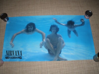 Nirvana Nevermind ポスター プロモーション用 subpop