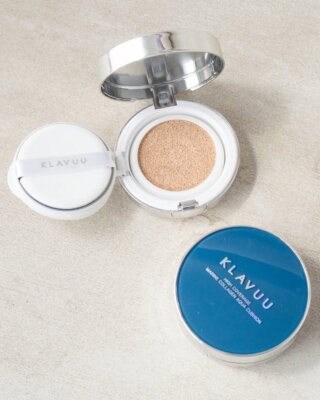 KLAVUU BLUE PEARLSATION HIGH COVER MARINE COLLAGEN AQUA CUSHION, KBeauty
