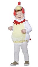 Spirit 2 Piece Baby Chicken Chick Chickie Toddler Halloween Costume 12-18 Months