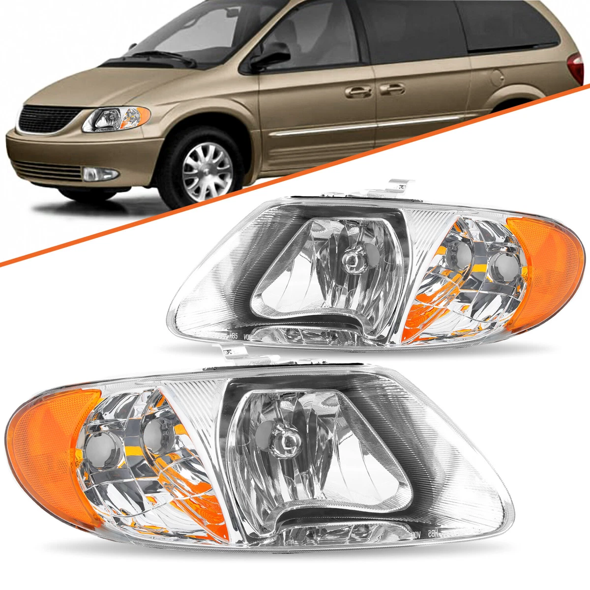 Front Lights & Lamps for Chrysler Town & Country for sale | eBay