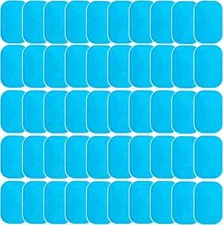 ABS Gel Pads, 50PCS Muscle Stimulator Pads Replacement for Ultimate Muscle EMS T