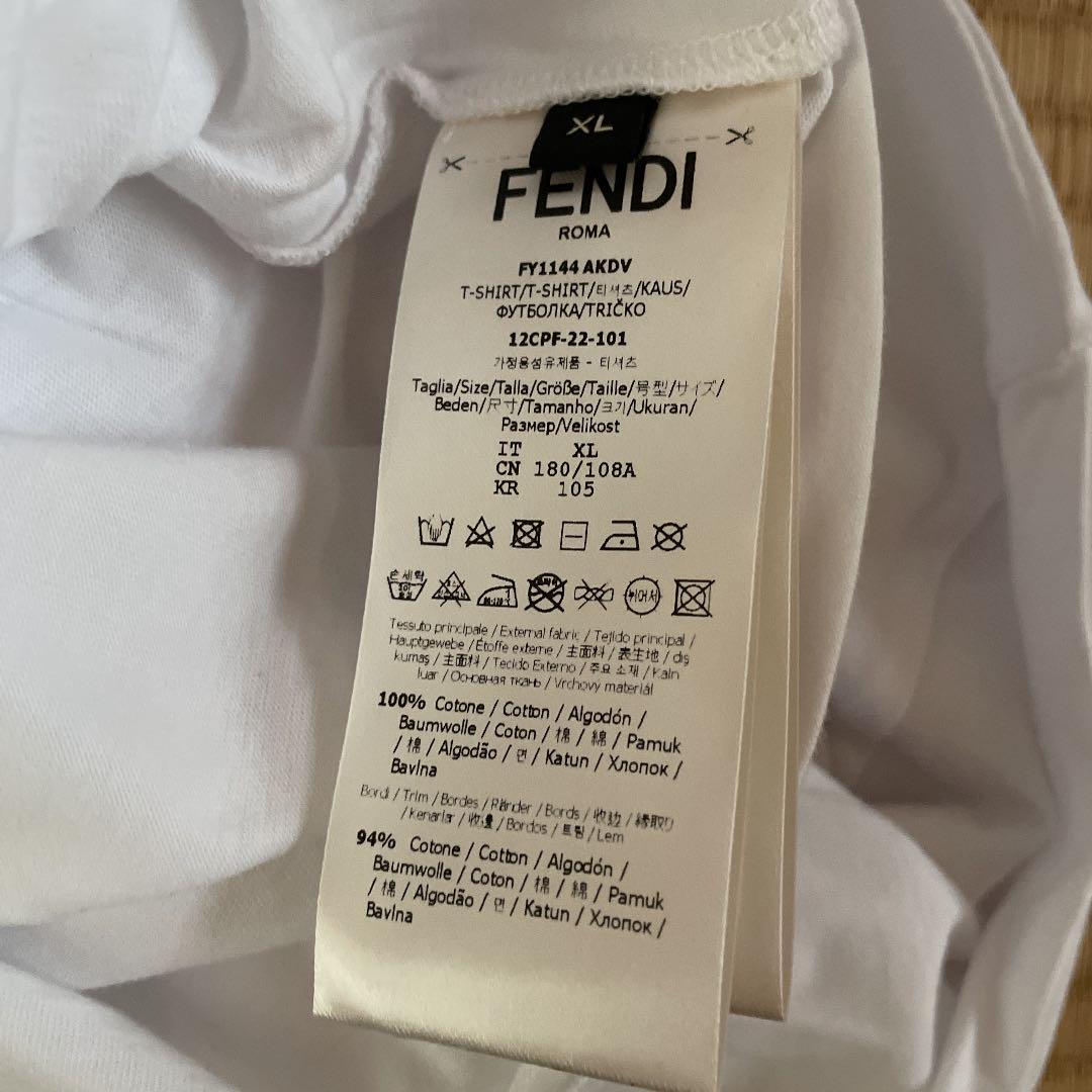 FENDI☆Tシャツ FENDACE Fendi x Versace logo Tshits XL for men rare #5 | eBay