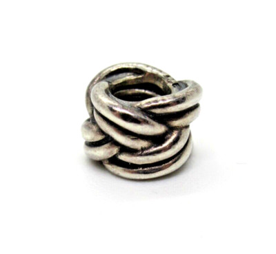 *TRAUM* PANDORA Charm ALE 925 Silber Knoten FORGET ME KNOT Dänemark Modernist