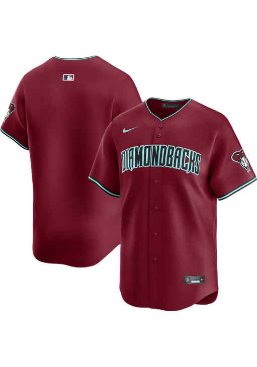 【NIKE正規品】アリゾナ・Dバックス　ロード　リミテッドジャージ　M Arizona Diamondbacks Nike Men's Red Alternate 2025 Official