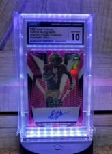2023 Leaf Eclectic #3/7 CGC 10 Gem Mint Keon Coleman Auto Valiant BILLS Sealed