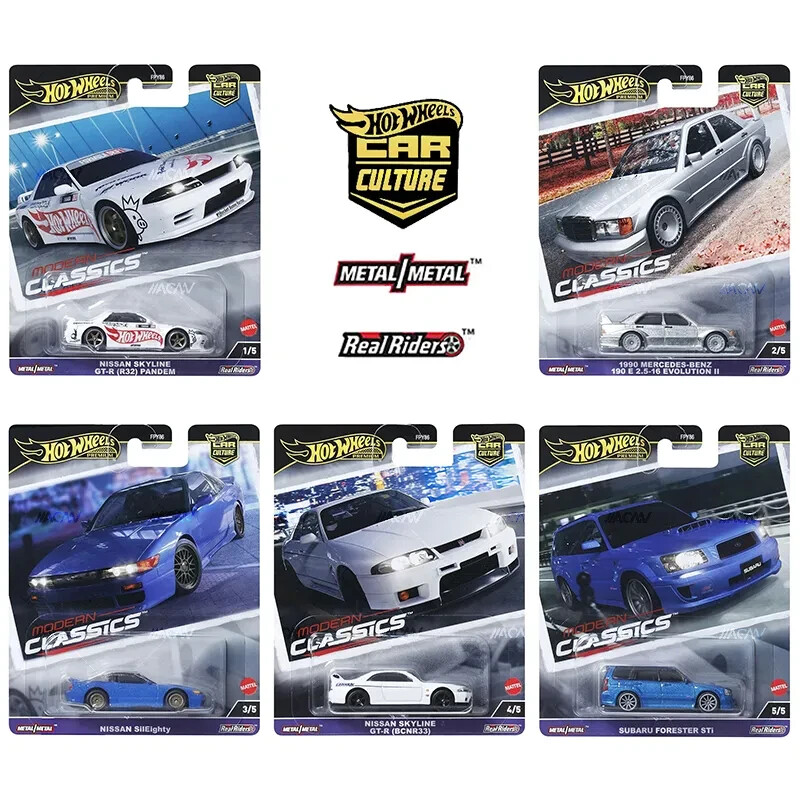 Hot Wheels Premium Car Culture 2024 Modern Classics Set of 5