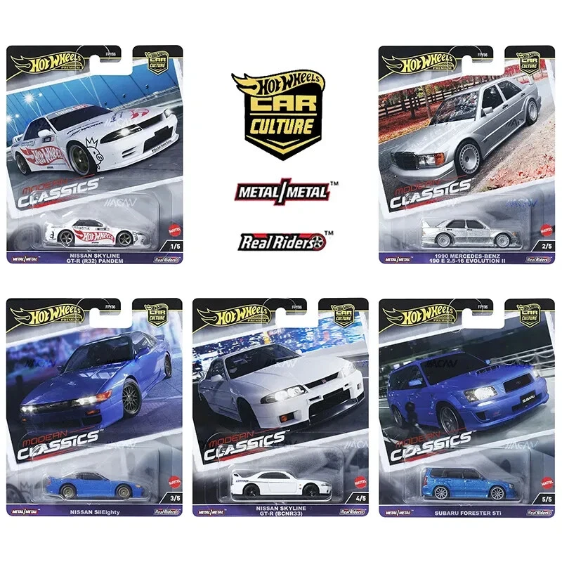 Hot Wheels Premium Car Culture 2024 Modern Classics Set of 5