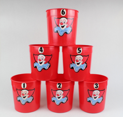 VINTAGE BOZO Bucket Bonanza Grand Prize Game (Box and Buckets only