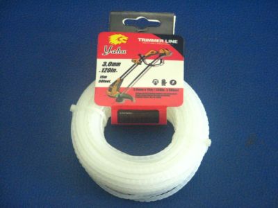 15m Mähfaden ''Sägezahn'' 3,0mm für AREBOS W52CAR-HE-M 4in1 Motorsense