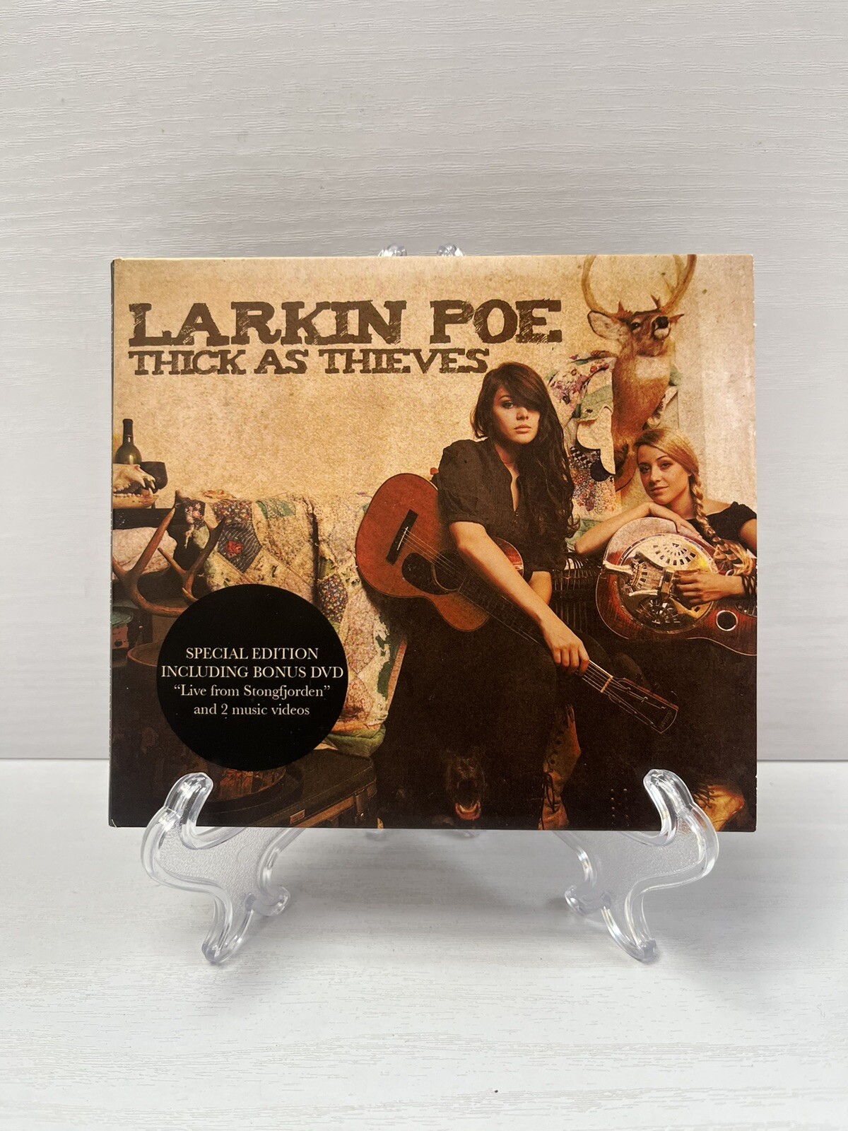 Larkin Poe - Thick as Thieves - CD & BONUS DVD - EDVIN0011