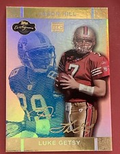 2007 Co-Signers Football #11/25 Jason Hill R/C Luke Getsy San Francisco 49ers
