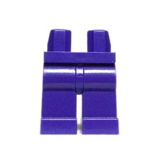 NEW LEGO - Figure Legs - plain Purple Dark Pants x 1 - LEGO regular leg