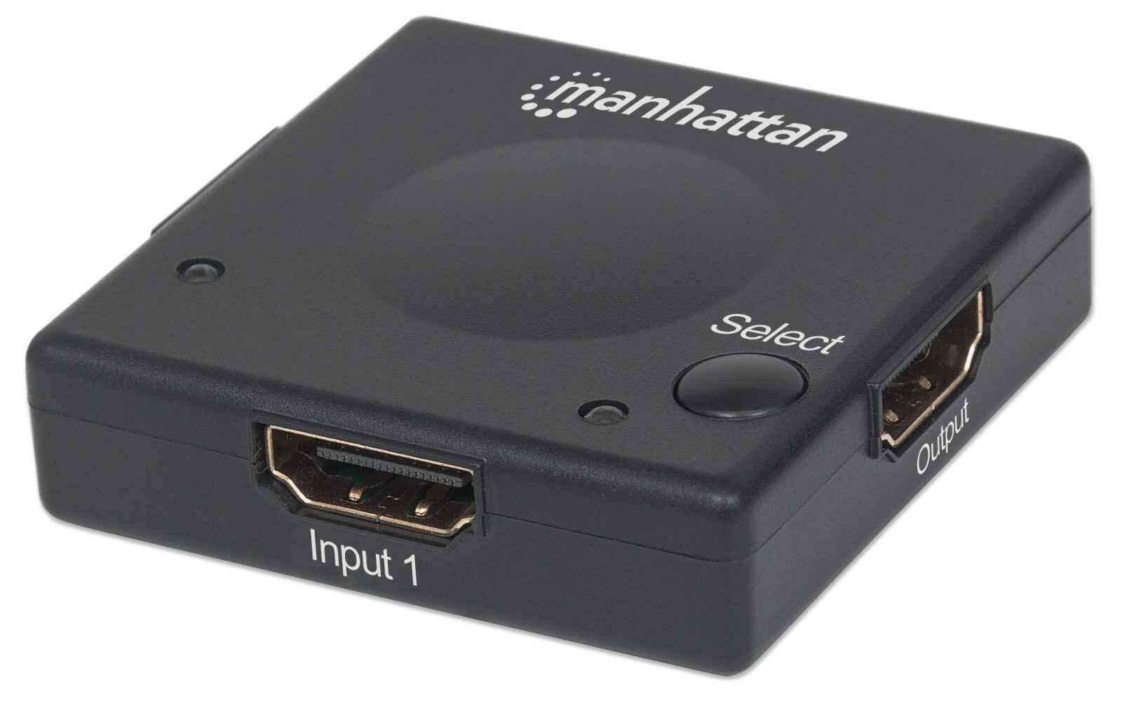 Hdmi 1080P Switch 2 Port- Automatic And Manual Switching NUOVO
