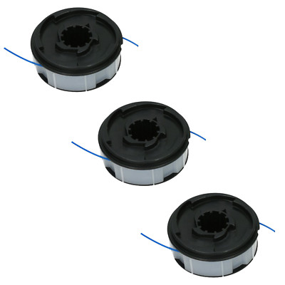 9 m Doppelleine & Spule für Parkside ERT550 PRT550/3 Freischneider Trimmer x 3