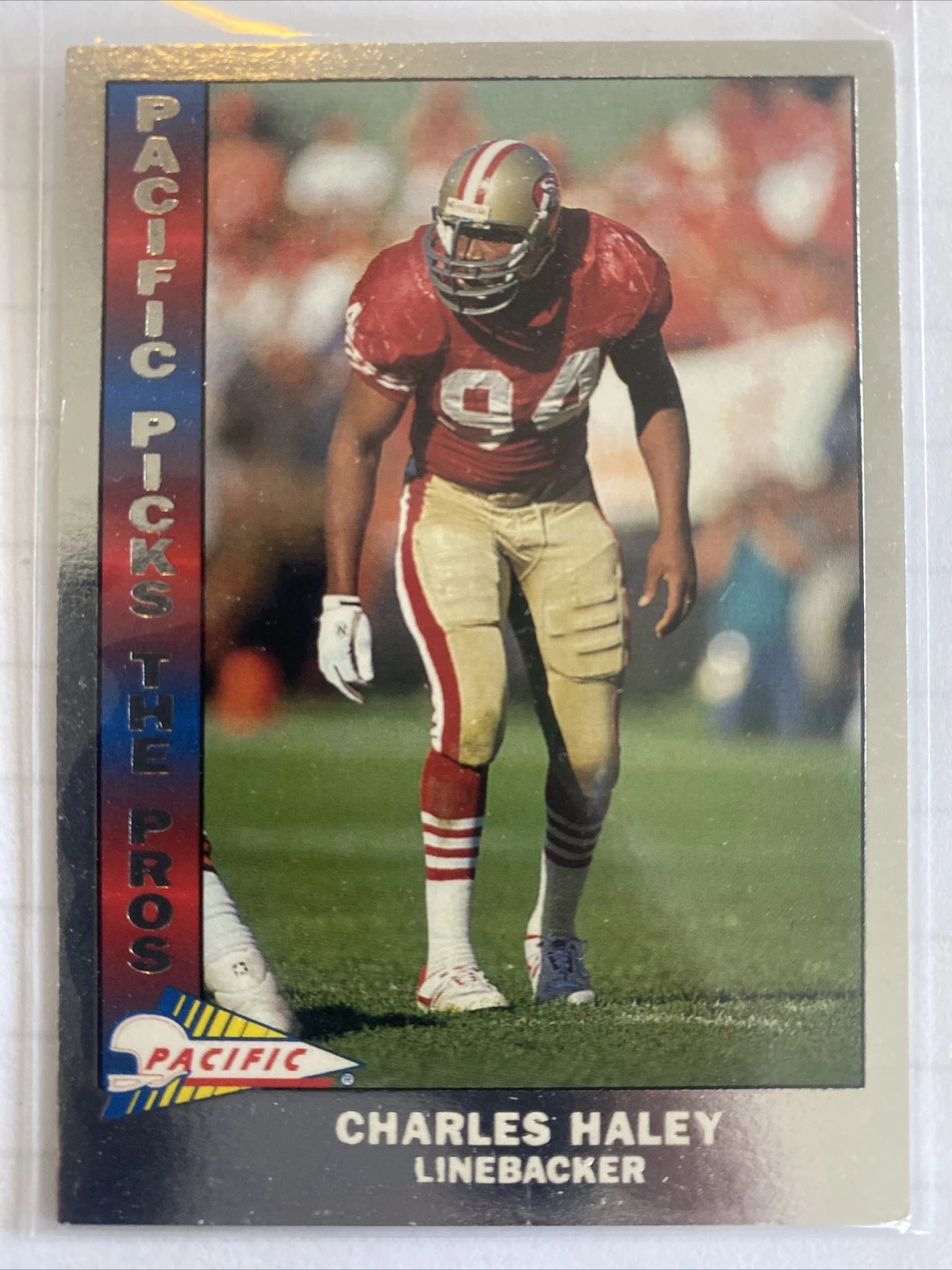 Charles Haley trading card