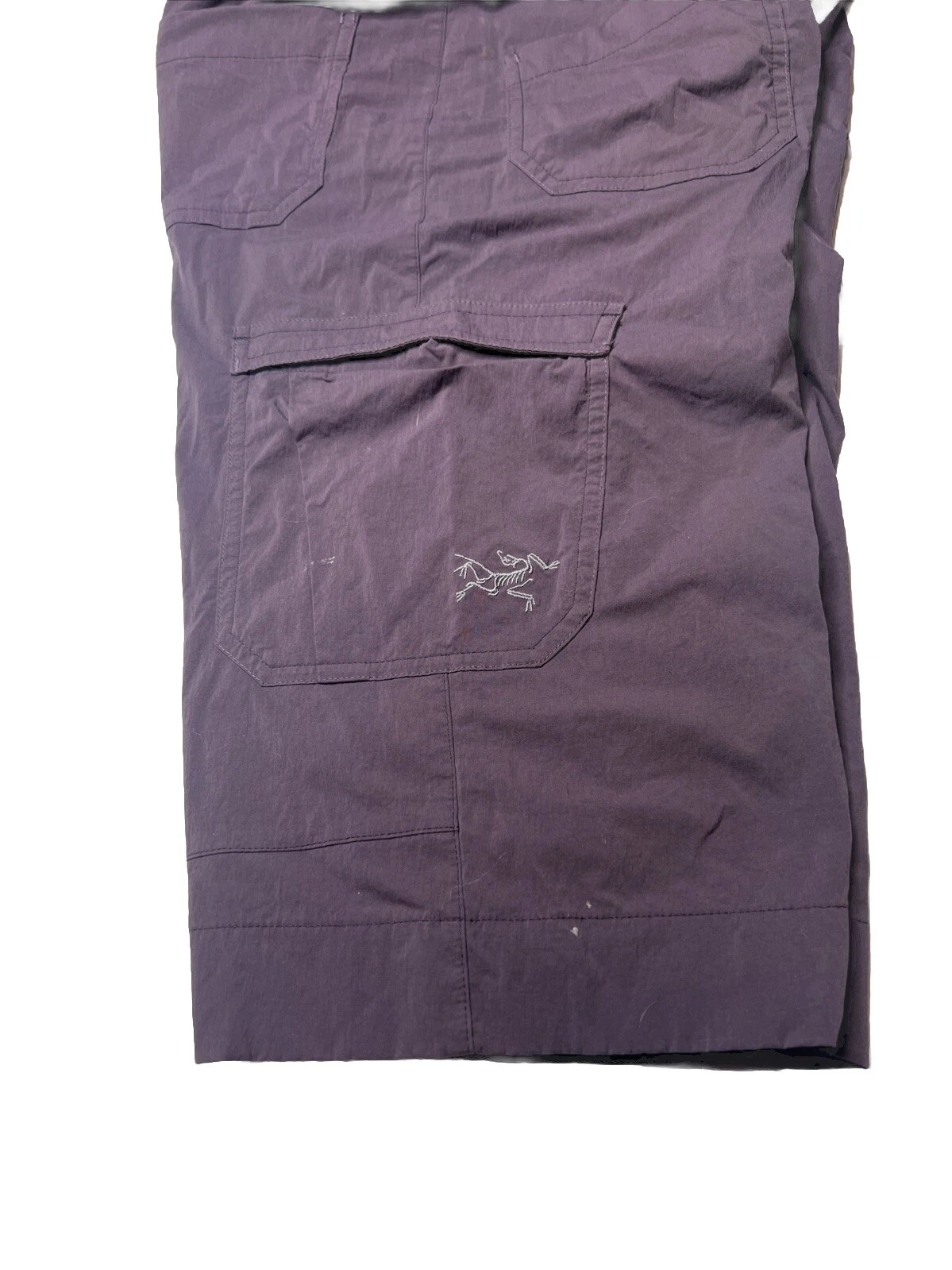 arcteryx wide leg crop nylon stretch outdoor hiking active pants