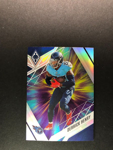 2022 Panini Phoenix Football Color Burst Derrick Henry #37 SGC 10
