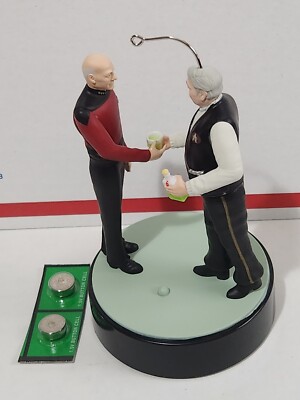 2023 Hallmark Star Trek Next Generation ''Relics'' Scotty/Picard Keepsake Ornament