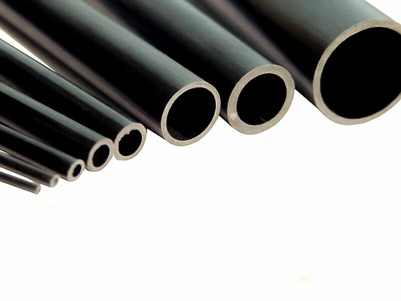 Carbonrohr Carbon Rohr Kohlefaserrohr Karbon alle Größen frei wählbar 1mm-10mm
