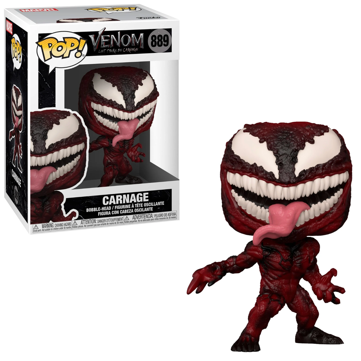 Funko Pop! Marvel - Venom 2 - Carnage- Figura De Vinilo