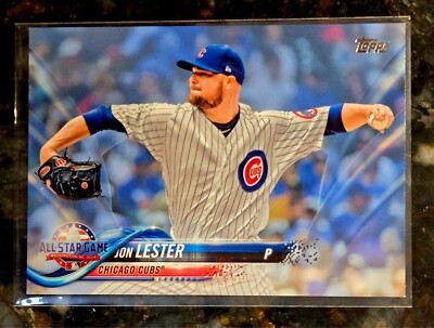 2018 Topps Update US30 Jon Lester Chicago Cubs ASG Father's Day Blue SP /50