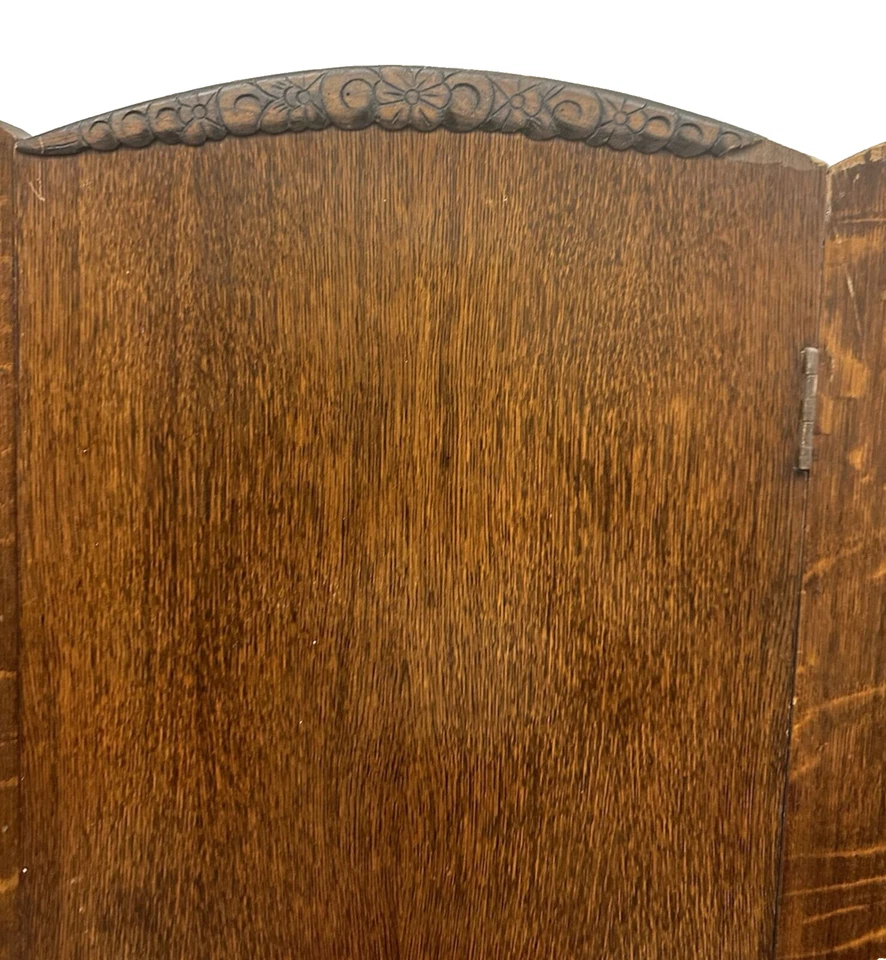 Armario hecho a mano tallado armario madera armario art deco gyuh Foto 4 de 4