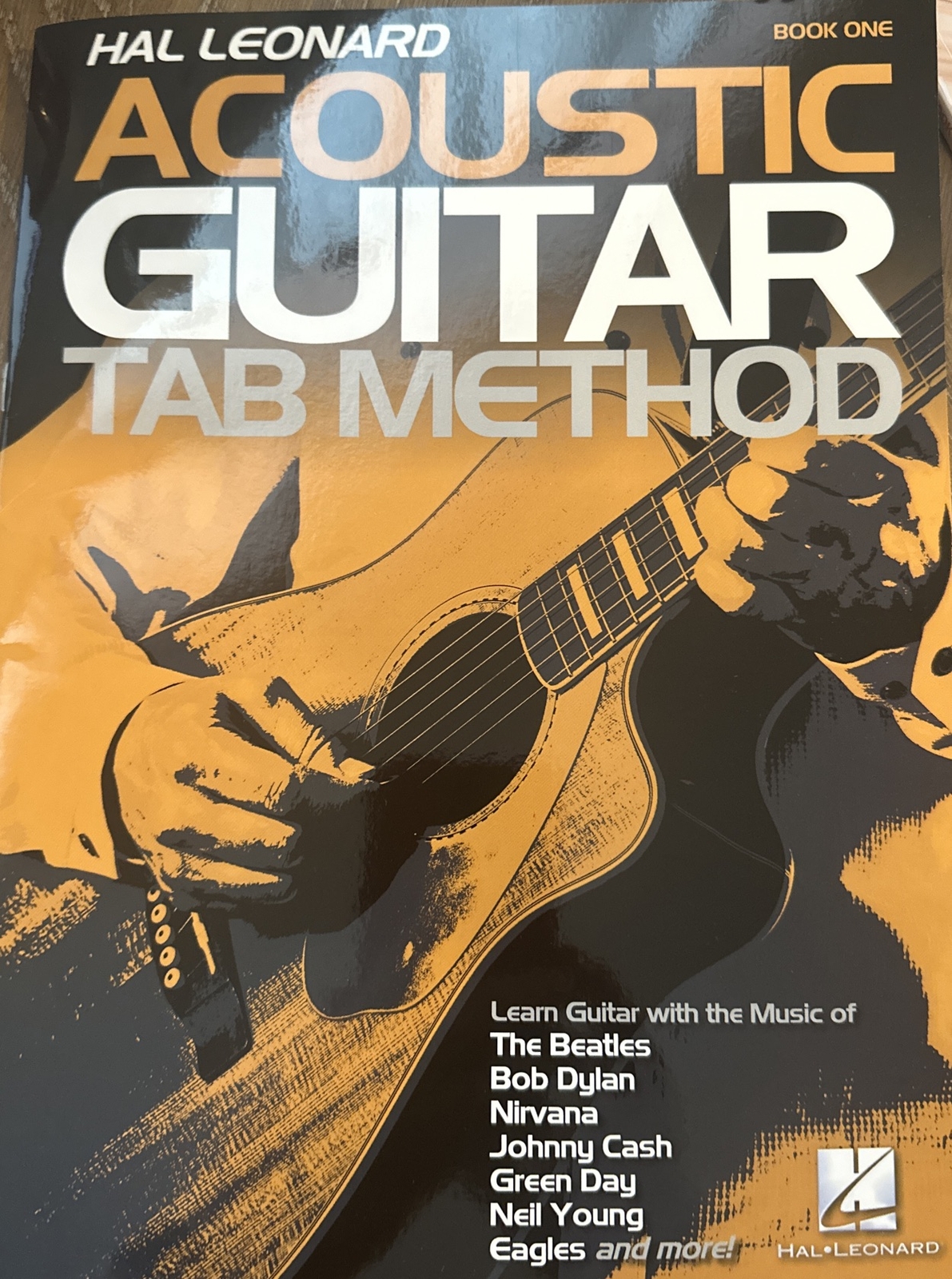 Hal Leonard Acoustic Guitar Tab Method Book 1 (Book Only) eBay