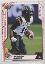 2020 Upper Deck CFL Red 110/165 Brandon Banks #2 11ja