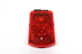 Official Sega Dreamcast Clear Red VMU HKT-7000 Memory Card (GREAT CONDITION)