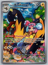 Iono's Kilowattrel 163/159 Illustration Rare Journey Together Pokemon Holo NM