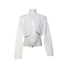Tina Toole, Bolero, Größe: 140/146, Weiß, Acryl/Baumwolle, Einfarbig #7Vv